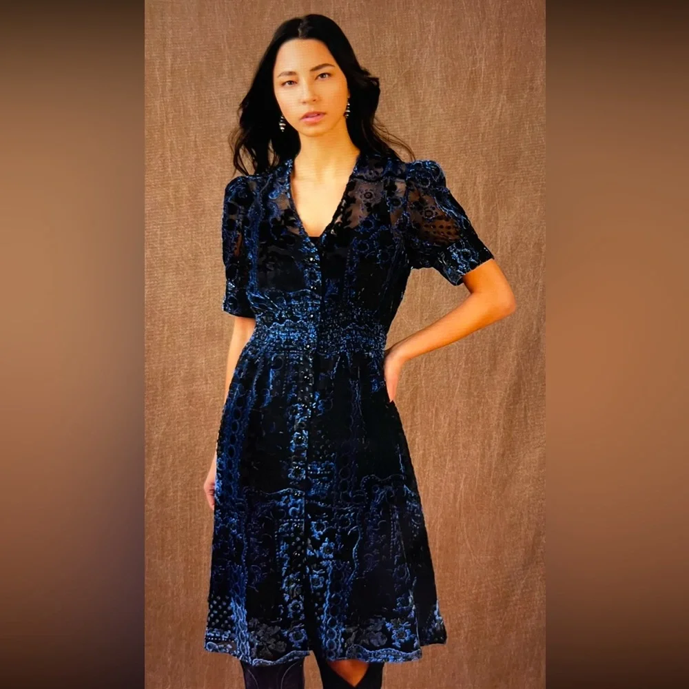 DOUBLE D RANCH Chisholm Trail Velvety Bandana Dress SMALL is Sold Out @ … - Picture 2 of 12